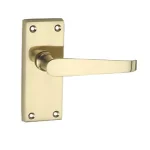 Smith-&-Locke-Short-Victorian-Fire-Rated-Latch-Door-Handles-Pair-Polished-Brass