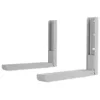 AVF-Microwave-Brackets-Silver-2-Pack