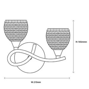 Quay-Design-Isabella-LED-Twin-Wall-Light-Chrome-2.5W-200lm
