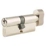 Union-6-Pin-Thumbturn-Euro-Cylinder-Lock-40-40-(80mm)-Satin-Nickel