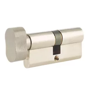Union-6-Pin-Thumbturn-Euro-Cylinder-Lock-40-40-(80mm)-Satin-Nickel