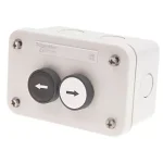 Schneider-Electric-XALE2221-Double-Pole-Flush-Push-Button-Complete-Control-Station-NO