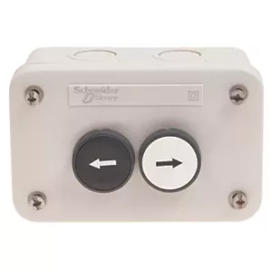 Schneider-Electric-XALE2221-Double-Pole-Flush-Push-Button-Complete-Control-Station-NO