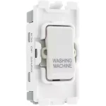 British-General-Nexus-Grid-20A-Grid-DP-Washing-Machine-Switch-White