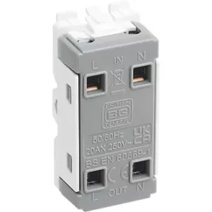 British-General-Nexus-Grid-20A-Grid-DP-Washing-Machine-Switch-White