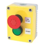 Hylec-1DE.02.01AG-SF-Double-Pole-Flush-&-Mushroom-Head-Push-Button-Isolator-Switch-NO/NC